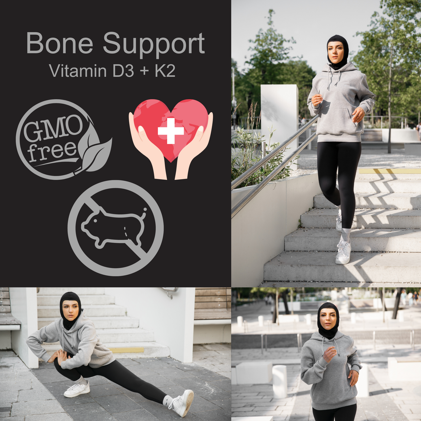 Vitamin D3 + K2 (3 Bottles) - Iman Vitamins