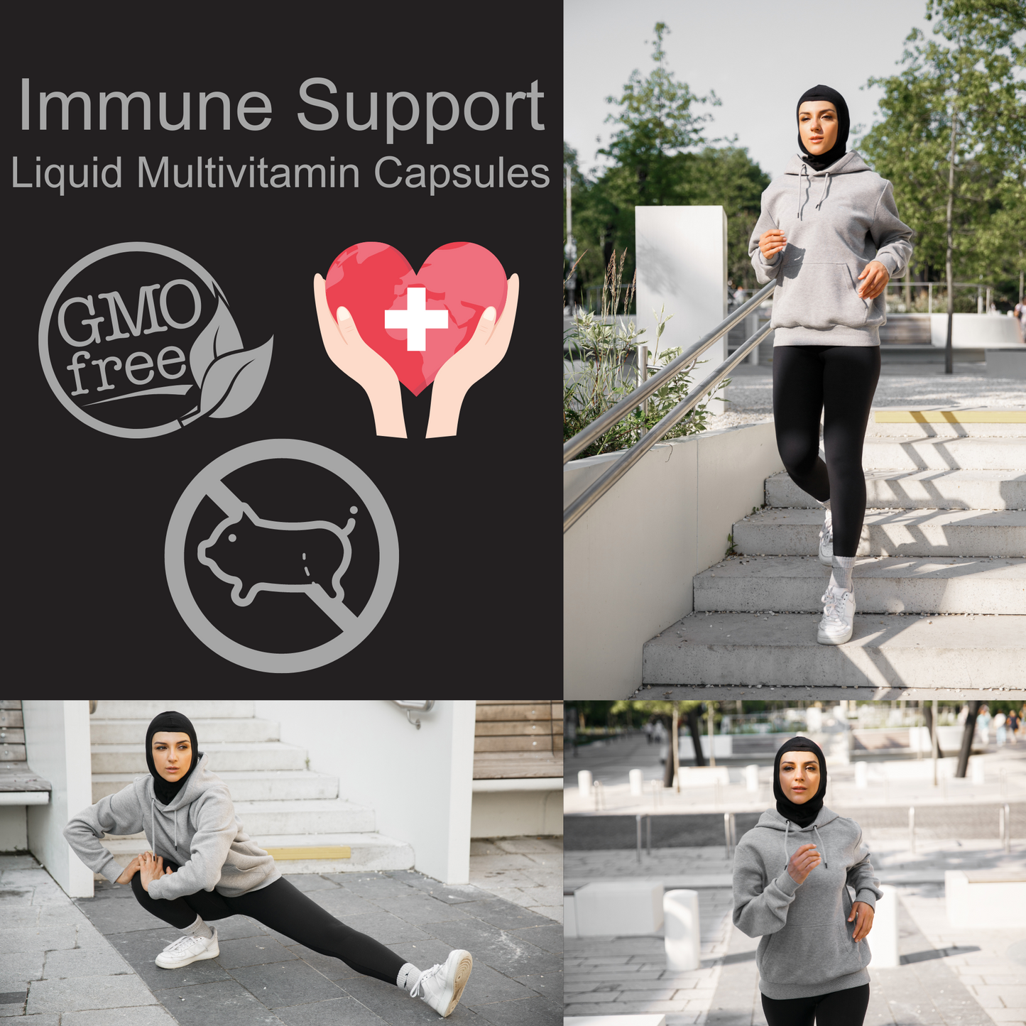 Liquid Multivitamin Capsules (3 Bottles) - Iman Vitamins