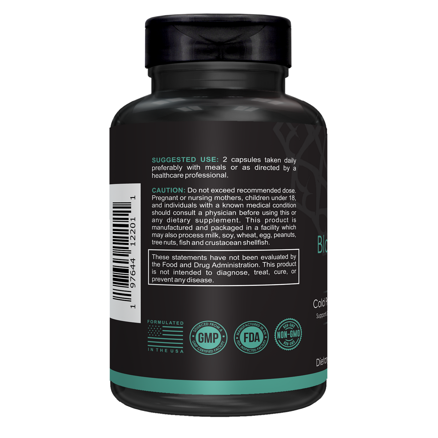 Halal Black Seed Oil Capsules - Iman Vitamins