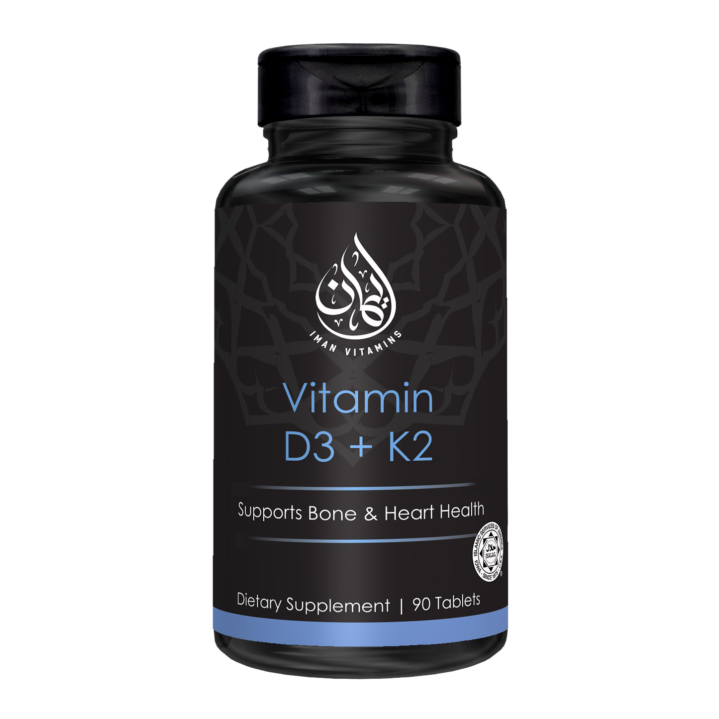 Halal Vitamin D3 + K2 - Iman Vitamins
