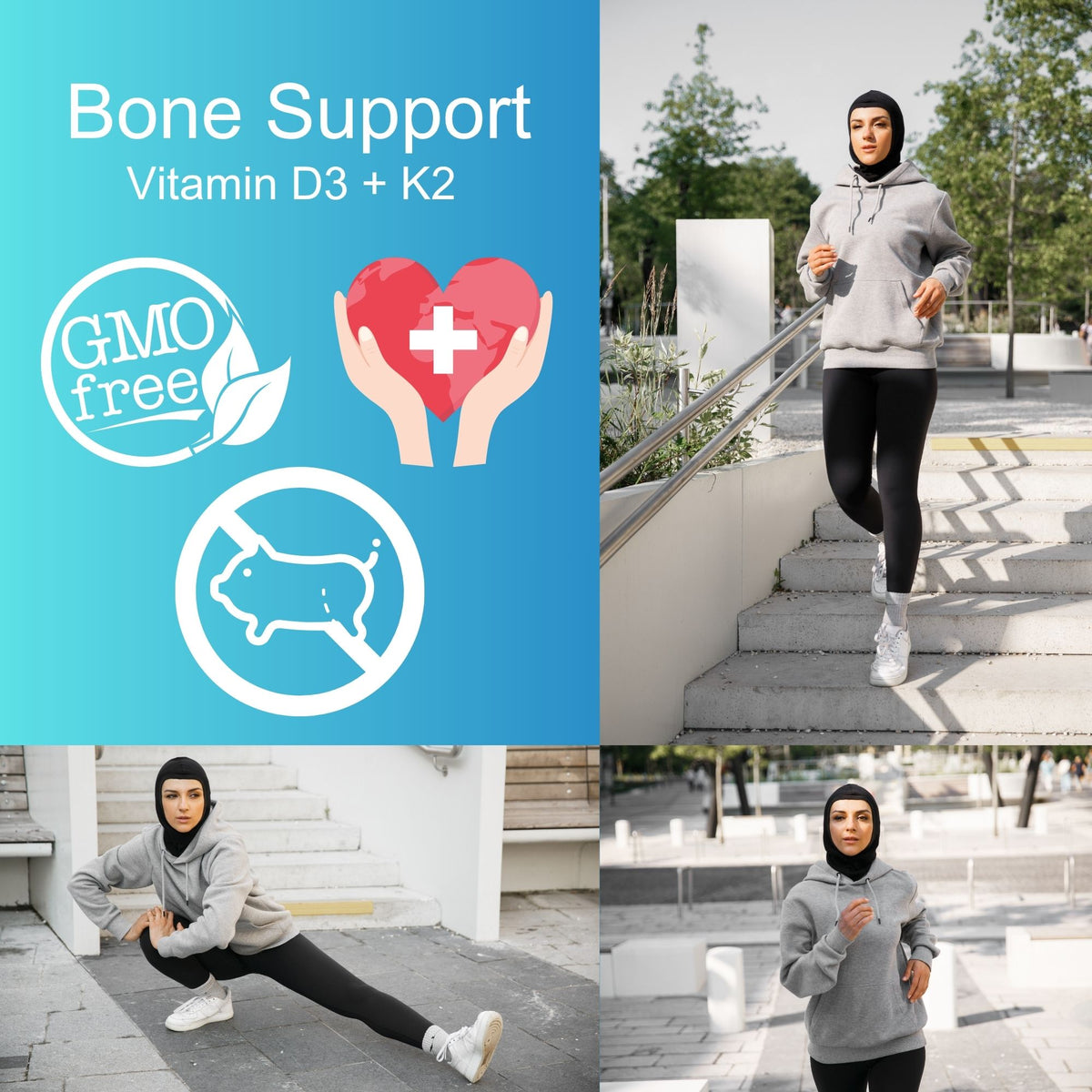 Halal Vitamin D3 + K2