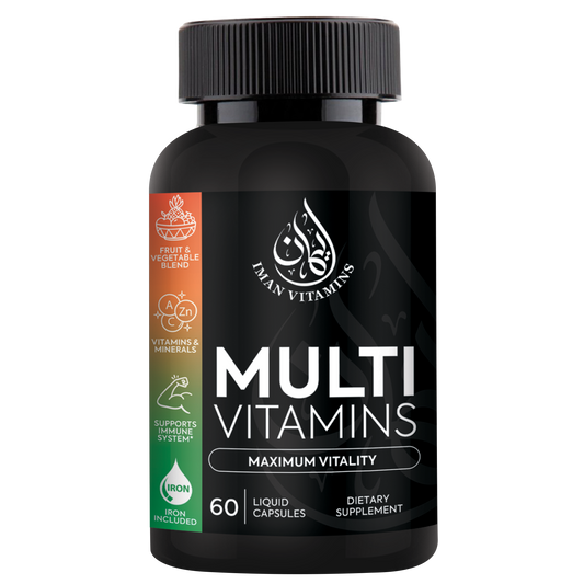 Halal Liquid Multivitamin Capsules