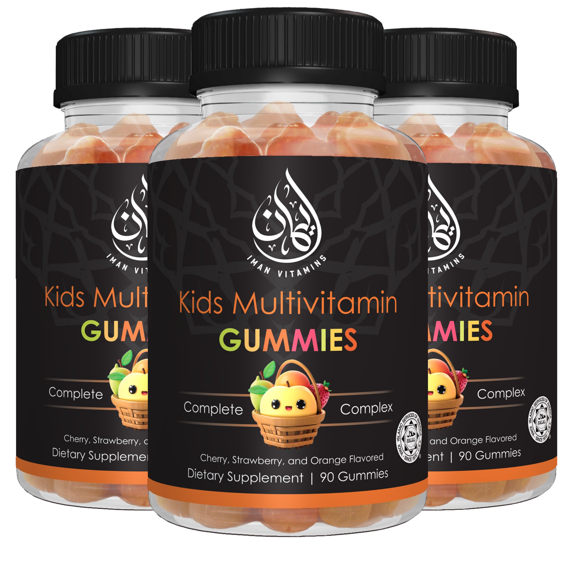 Kids Multivitamin Gummies (3 Bottles) - Iman Vitamins