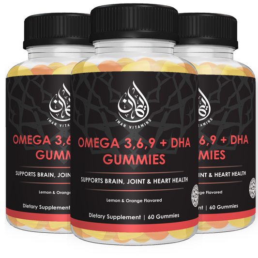 Omega 3 Gummies (3 Bottles) - Iman Vitamins