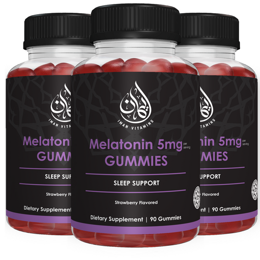 Melatonin Gummies (3 Bottles) - Iman Vitamins