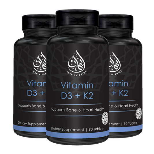 Vitamin D3 + K2 (3 Bottles) - Iman Vitamins