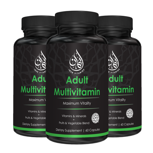 Liquid Multivitamin Capsules (3 Bottles) - Iman Vitamins
