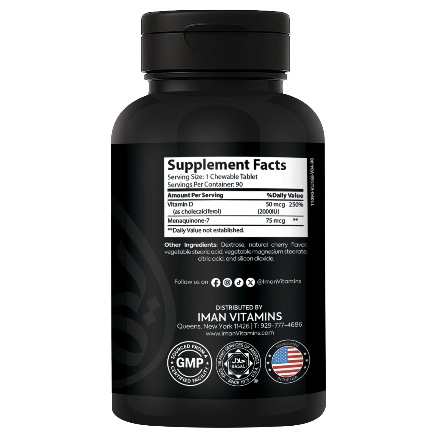 Halal Vitamin D3 + K2