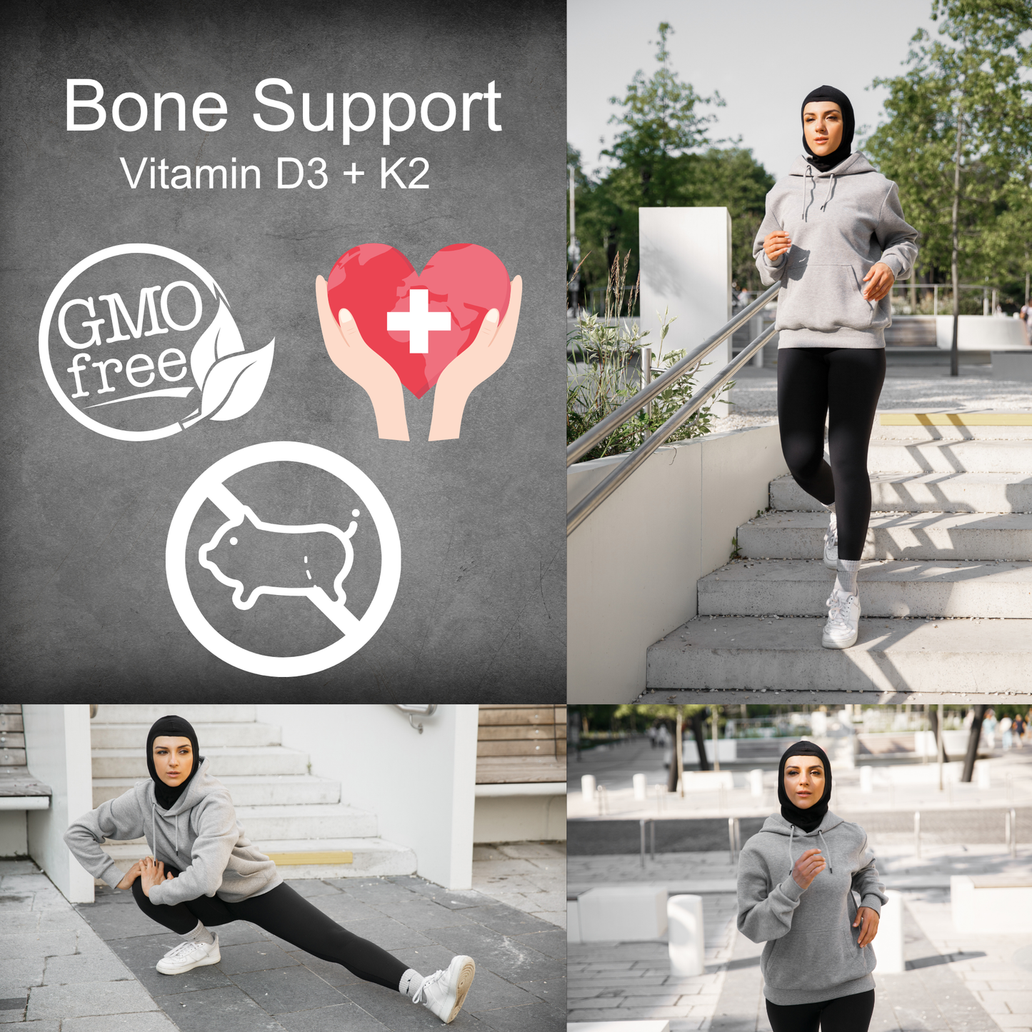 Halal Vitamin D3 + K2