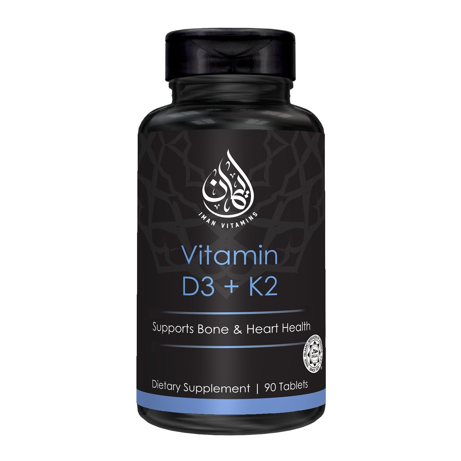 Halal Vitamin D3 + K2 - Iman Vitamins